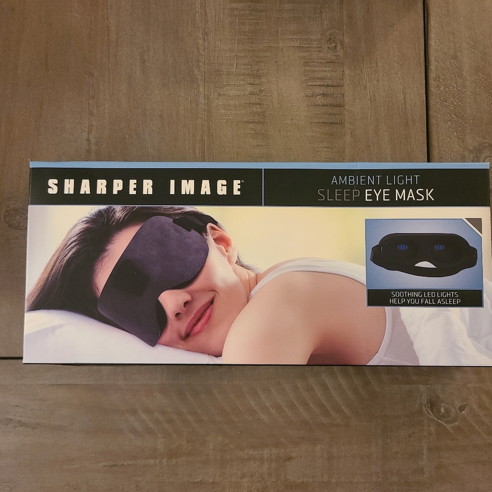 Sharper Image Ambient Light Sleep Eye Mask